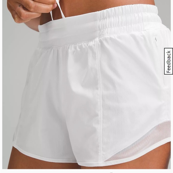 Lulu Lemon Hotty Hot Low-Rise Lined Short 4” size 12 - Picture 6 of 8